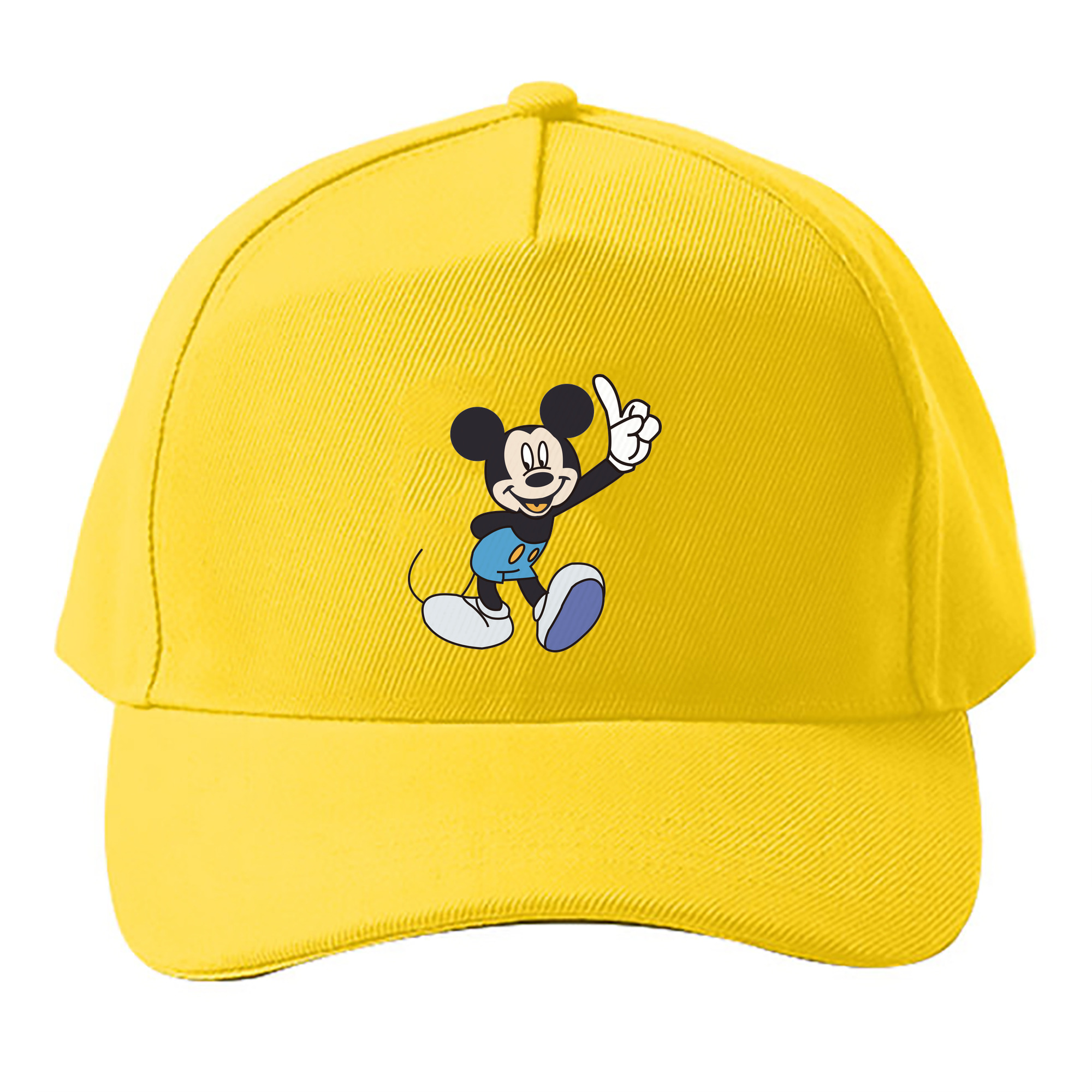 （画像用） ミッキーマウス Mickey Mouse ベースボールキャップ 綿100％ 男女兼用 帽子 スポーツ